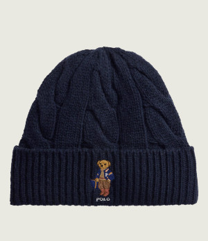 POLO RALPH LAUREN Wełniana czapka Echo