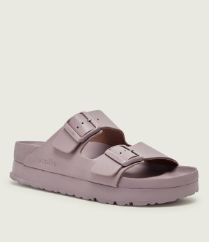 Birkenstock Skórzane klapki Arizona Flex Platform | Birkenstock x Papillio | narrow fit