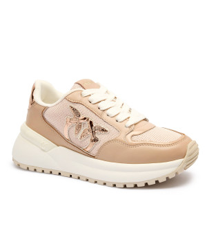 Pinko Skórzane sneakersy Gem 07