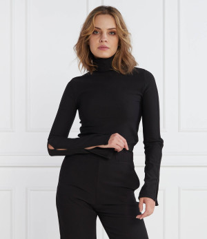 Calvin Klein Jeans Golf TAB SPLIT RIB MOCK NECK | Regular Fit