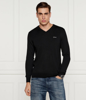 GUESS Sweter DAREN | Regular Fit | z dodatkiem wełny