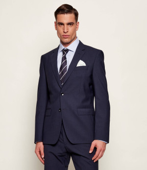 BOSS BLACK Wełniana marynarka H-Huge-MM | Slim Fit