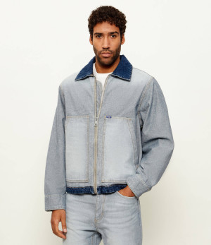 Hugo Blue Kurtka jeansowa Talian | Regular Fit