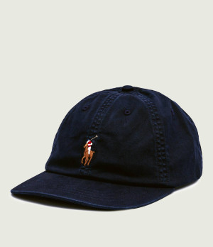 POLO RALPH LAUREN Bejsbolówka | z dodatkiem skóry