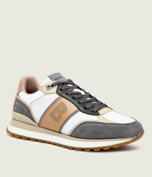 Bogner Skórzane sneakersy Newport 8A | zamsz