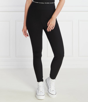 Karl Lagerfeld Legginsy jersey punto | Extra slim fit