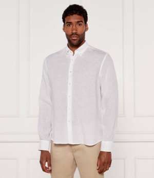 Oscar Jacobson Lniana koszula | Regular Fit