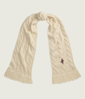 POLO RALPH LAUREN Wełniany szal
