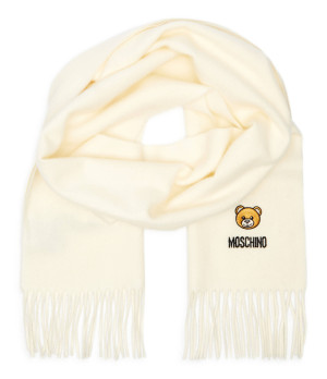 Moschino Wełniany szal