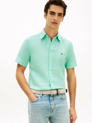 Tommy Hilfiger Koszula | Regular Fit | z dodatkiem lnu