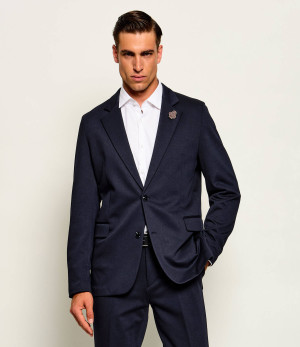 HUGO Marynarka Anton263X-H | Extra slim fit | z dodatkiem wełny