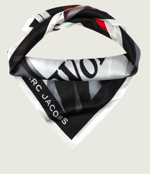 Marc Jacobs Jedwabna chusta Canal