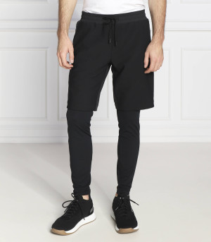 BOSS GREEN Spodnie dresowe 2w1 T_Run | Regular Fit