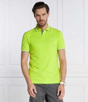 BOSS GREEN Polo Paul Curved | Slim Fit | stretch