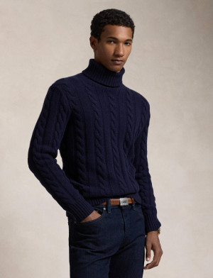 POLO RALPH LAUREN Wełniany golf | Regular Fit | z dodatkiem kaszmiru