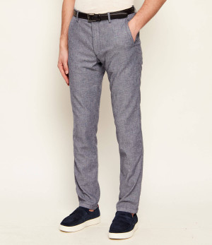 Joop! Jeans Spodnie chino Matthew | Modern fit | z dodatkiem lnu