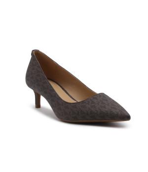 Michael Kors Czółenka ALINA FLEX KITTEN PUMP | z dodatkiem skóry