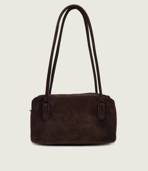 COPENHAGEN STUDIOS Torebka na ramię CPH Bag 521 | zamsz