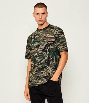 Just Cavalli T-shirt TIGER CAMO | Regular Fit