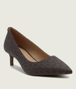 Michael Kors Czółenka ALINA FLEX KITTEN PUMP | z dodatkiem skóry