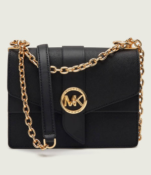 Michael Kors Skórzana torebka na ramię Greenwitch