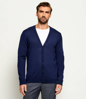 Stenströms Wełniany kardigan | Regular Fit