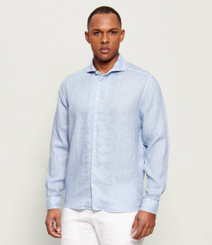 Gran Sasso Lniana koszula | Regular Fit