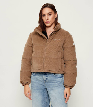 Guess Jeans Kurtka | Cropped Fit | sztruks