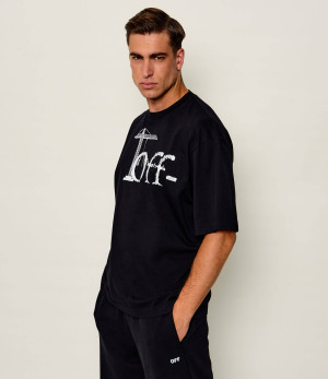 OFF-WHITE T-shirt Shared Logo Skate | Relaxed fit