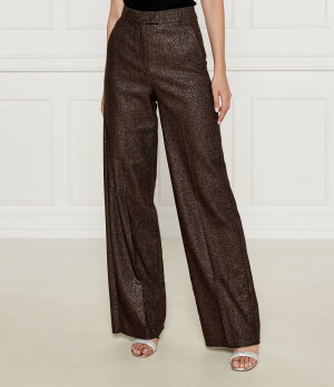 Marella Spodnie | flare fit | z dodatkiem wełny