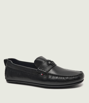 Tommy Hilfiger Skórzane mokasyny DRIVER