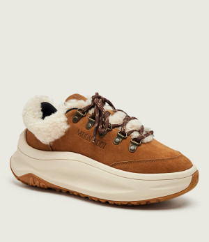 Moon Boot Sneakersy MB Moon247 City | zamsz | shearling