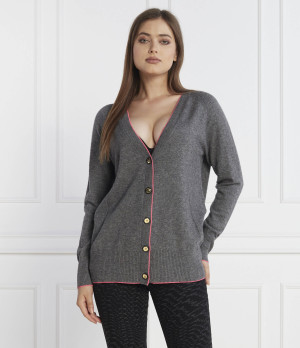 Pinko Wełniany kardigan | Regular Fit | z dodatkiem kaszmiru