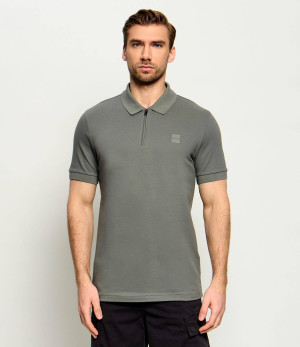 BOSS ORANGE Polo Passerzip | Slim Fit
