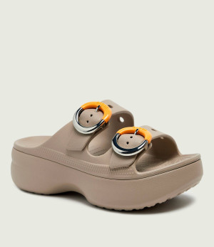 CROCS Klapki Saturday Platform Dipped Buckle