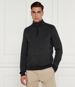 BOSS BLACK Wełniany golf H-Eltorino | Regular Fit