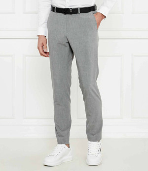 BOSS BLACK Spodnie P-Genius-CW-WG-251 | Slim Fit | z dodatkiem wełny