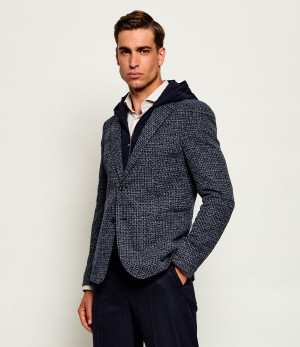Joop! Jeans Marynarka 2w1 Hoodney | Slim Fit