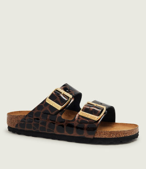 Birkenstock Skórzane klapki Arizona | narrow fit