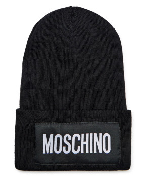 Moschino Czapka | z dodatkiem wełny