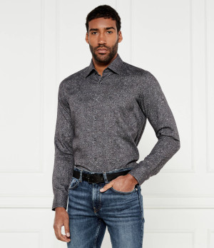 BOSS BLACK Koszula H-JOE | Regular Fit | z dodatkiem wełny