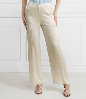 Marc Cain Spodnie cargo | Straight fit