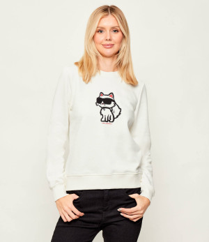 Karl Lagerfeld Bluza ikon sketch | Straight fit