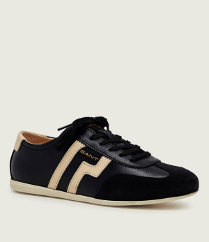 Gant Skórzane sneakersy Sperly | zamsz