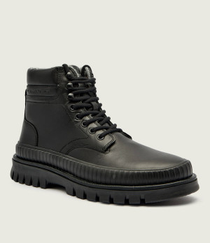 Gant Skórzane buty wysokie Nebrada
