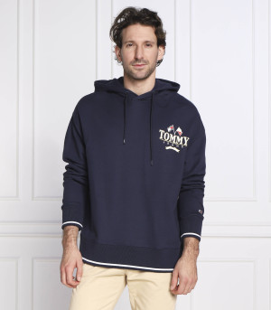 Tommy Jeans Bluza SKATER PREP BACK | Relaxed fit