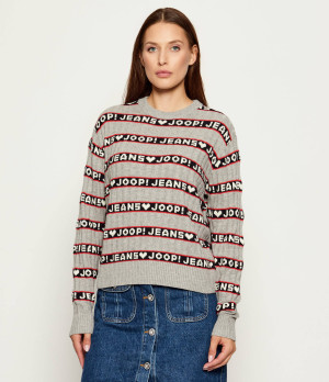 Joop! Jeans Sweter Karen | Modern fit | z dodatkiem wełny