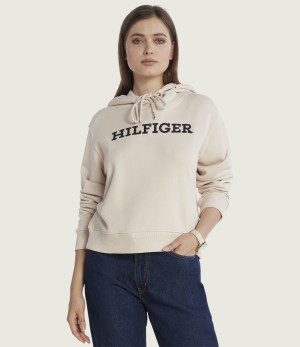 Tommy Hilfiger Bluza REG MONOTYPE EMB HOODIE | Regular Fit