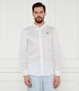 Aeronautica Militare Lniana koszula | Regular Fit