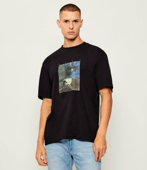 HUGO T-shirt Dabolos | Hugo x apoh | Relaxed fit